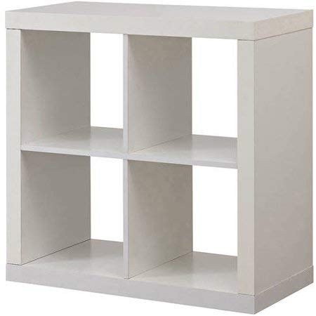 Better Homes and Gardens Bookshelf Square Storage Cabinet 4-Cube Or...