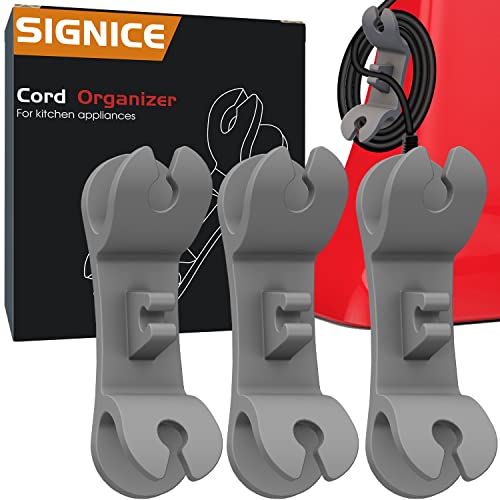 Cord Organizer for Appliances - Upgraded Patented Signice 3 Pack Ti...