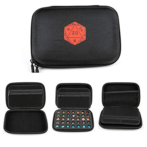 Dice Box DND Dice Storage Holder Compatible with DND Dice Sets Disp...