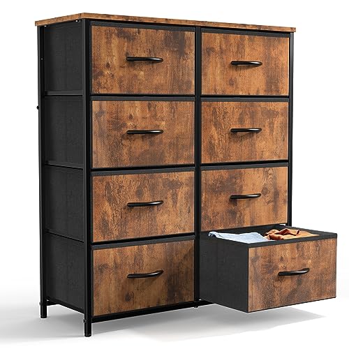 Dresser, Dresser for Bedroom Drawer Organizer Storage Drawers, Fabr...