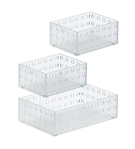 Like-it Bricks 90012 Storage Bin, Translucent White...