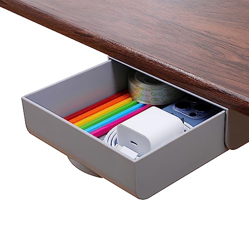LuluEasy Large Under Desk Drawer Self-Adhesive Hidden Desktop Organ...