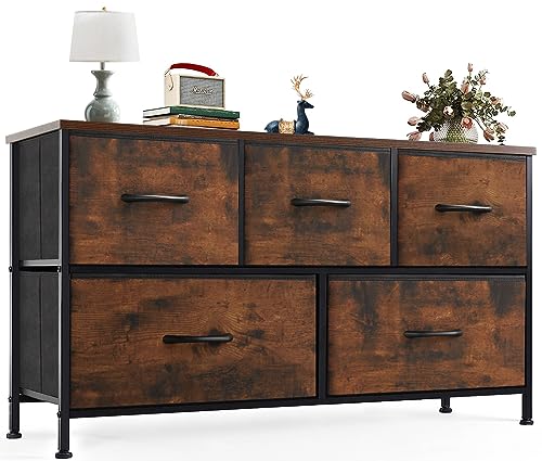 OLIXIS Dresser for Bedroom, Storage with 5 Drawer Organizer Closet ...