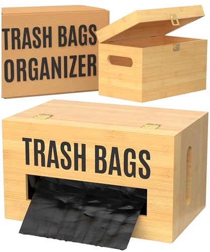 Trash Bag Organizer EXTRA LARGE - Keep Your Trash Bags Organized, M...