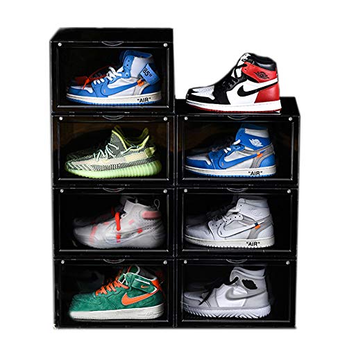 AOTENG STAR Storage Shoes Box Womens Mens Shoe Storage Display Box ...