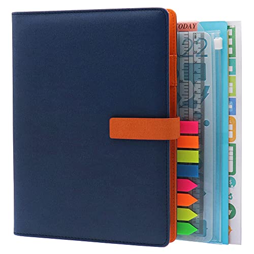 HXRTANGS A5 Refillable Notebook, Ring Binder Journal Personal Organ...