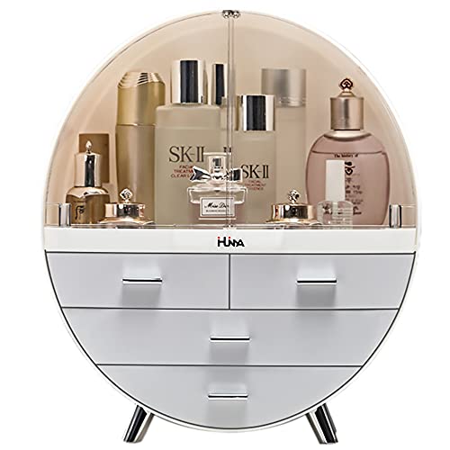 Ihuiniya STORi Makeup Storage Organizer Box，Cosmetics storage dis...