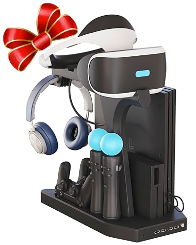 Skywin PSVR Stand Compatible with PS4 VR - PS4 Cooling Station and ...
