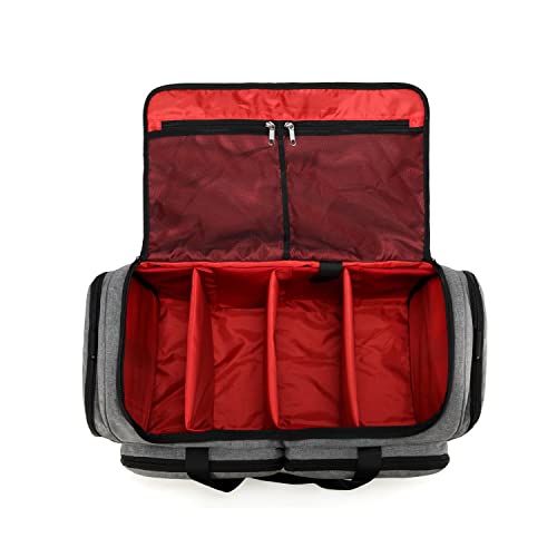 Sneaker Bag Sports Basketball Duffle Bag with Divider Divided Trave...